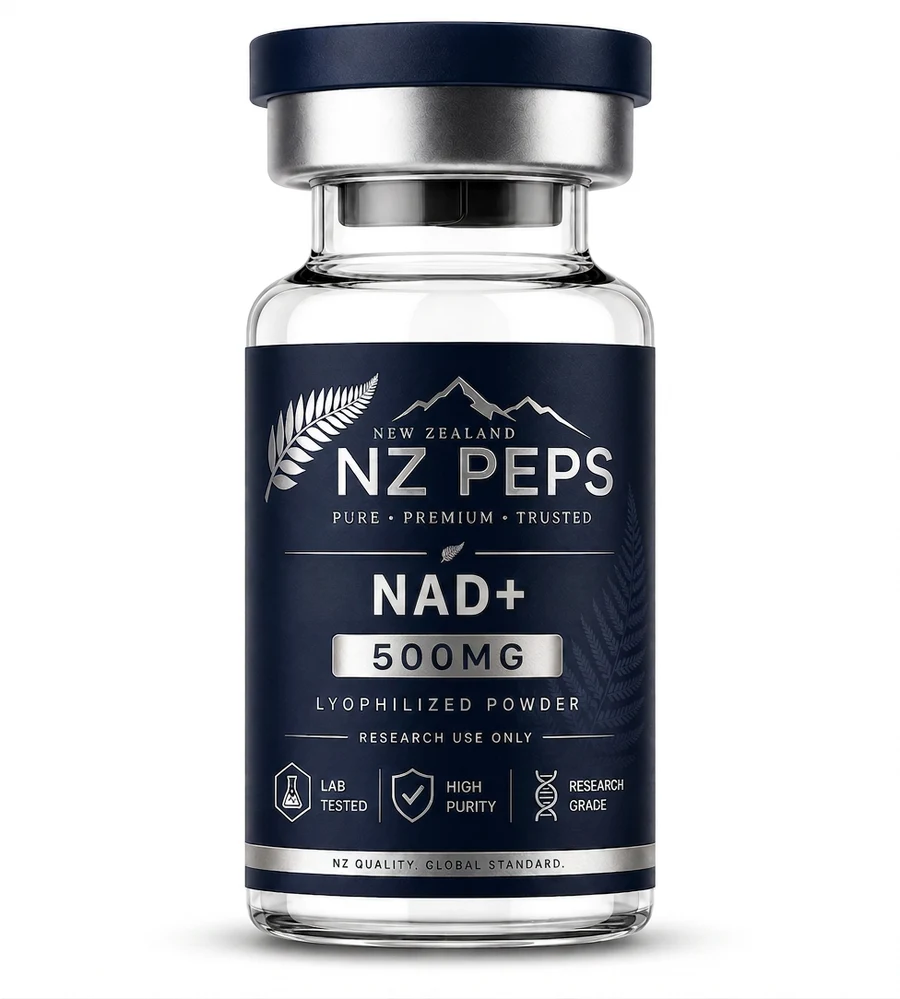 NAD+ 500mg — research peptide, NZ Peps New Zealand