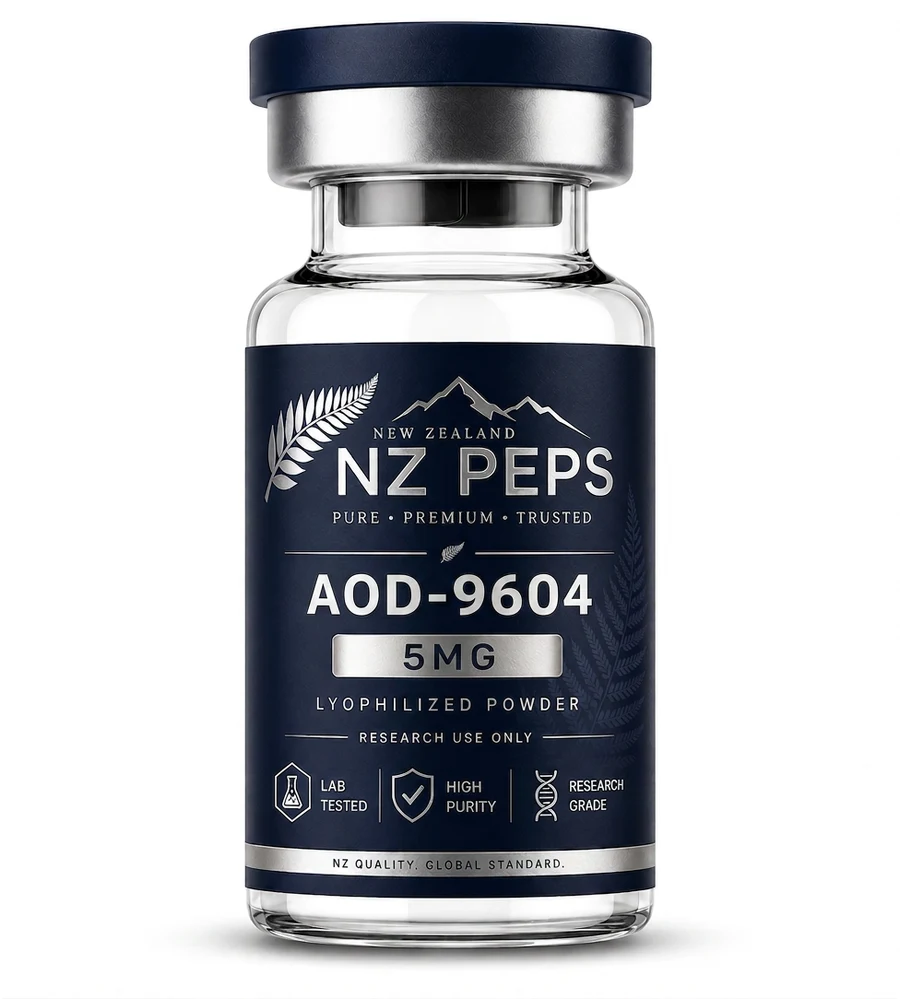 AOD-9604 5mg — research peptide, NZ Peps New Zealand