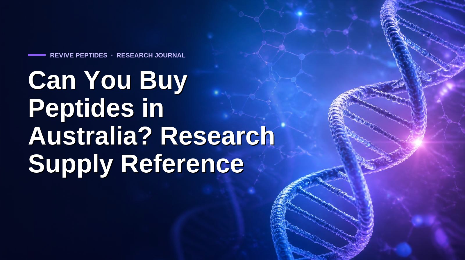 Buying Research Peptides in New Zealand: A Complete 2026 Guide — NZ Peps research guide cover image